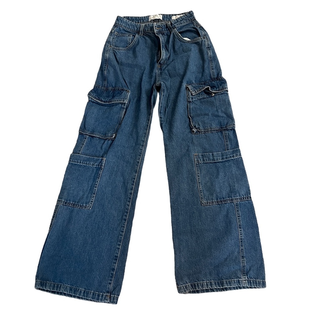 Cargo Wide Leg Jean